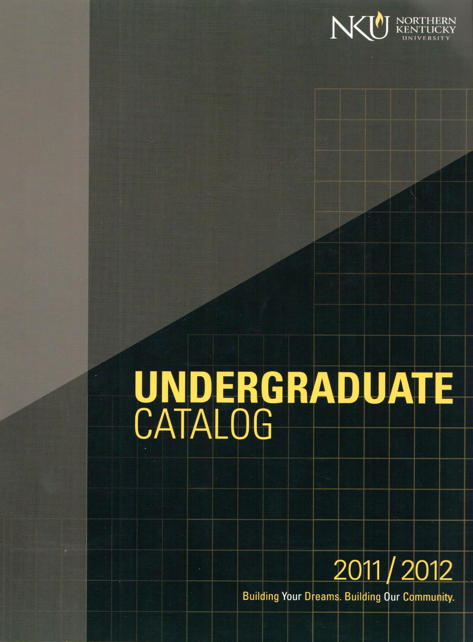 Catalog Northern Kentucky University, Greater Cincinnati Region