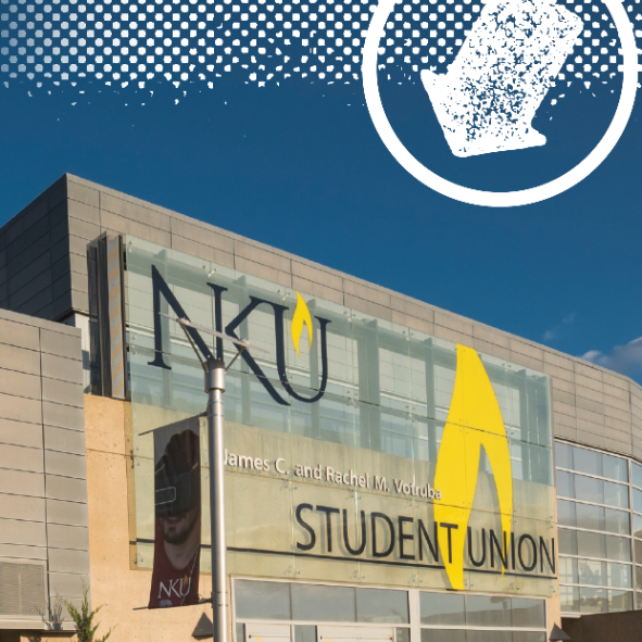Device background with NKU Student Union