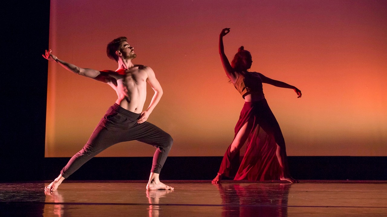 Dancers on stage