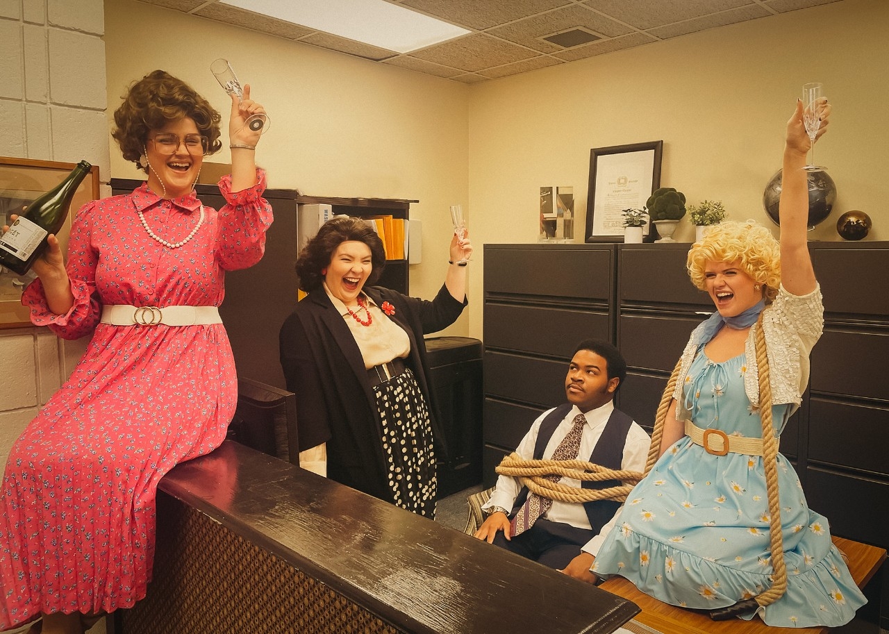 silhouette of boy with outline of dog