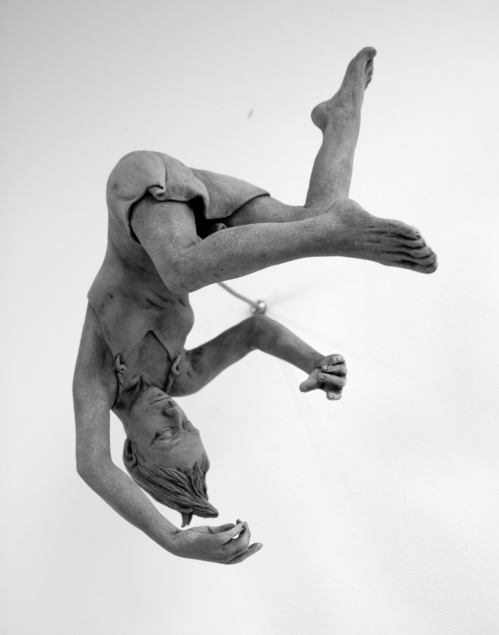 pear sitting in chair