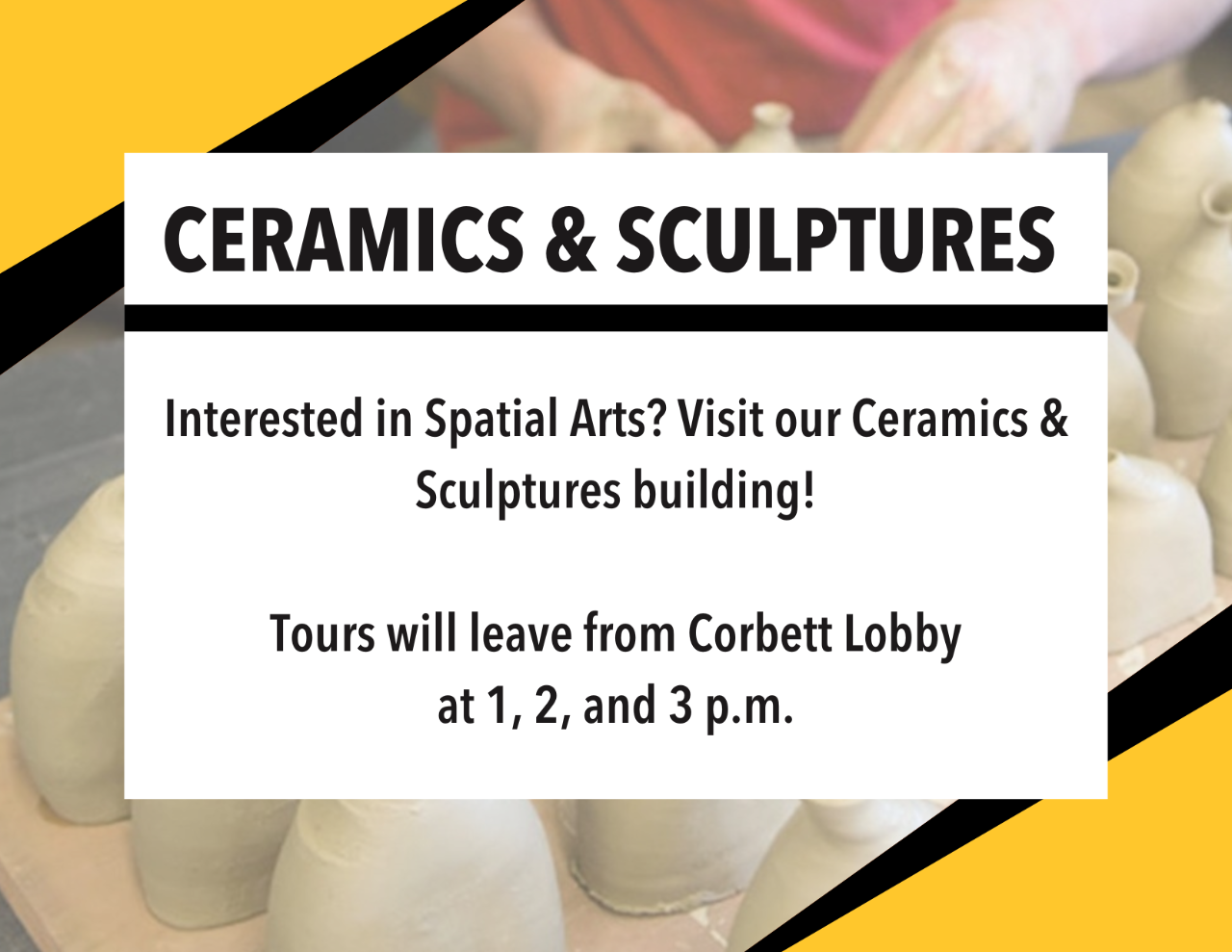 Ceramics & Sculpture Building - Cost Centers for Copy Room