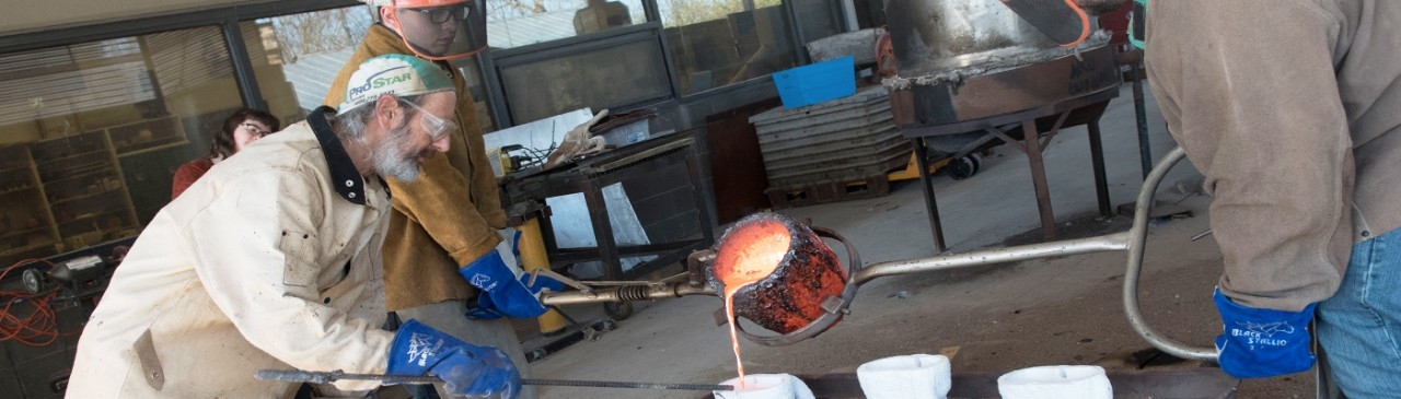 design students working