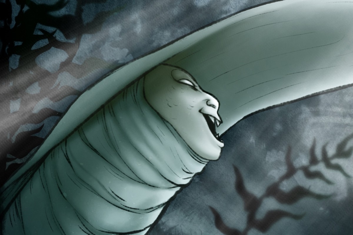 detail of character face