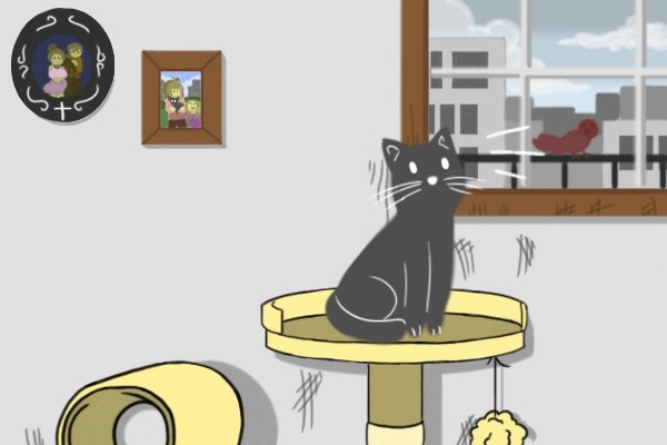Animation of cat 