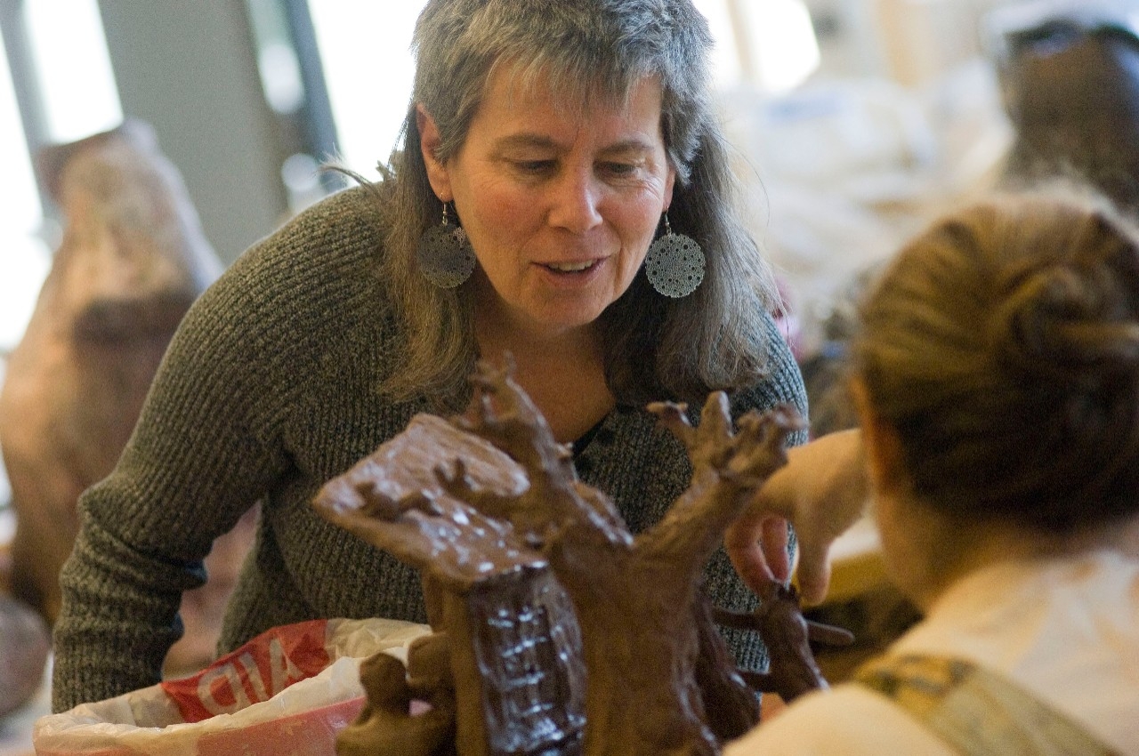 Ceramics art class