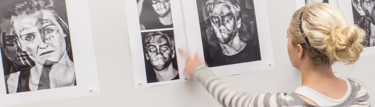 design students working