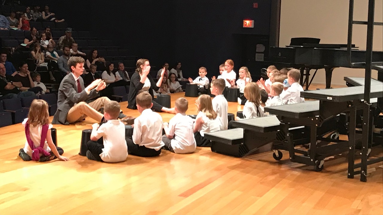 Music student teaching