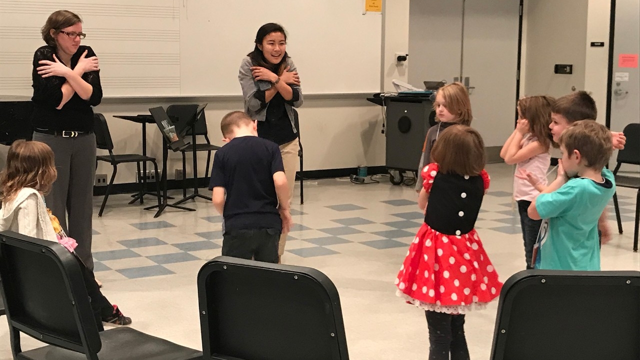 Music student teaching