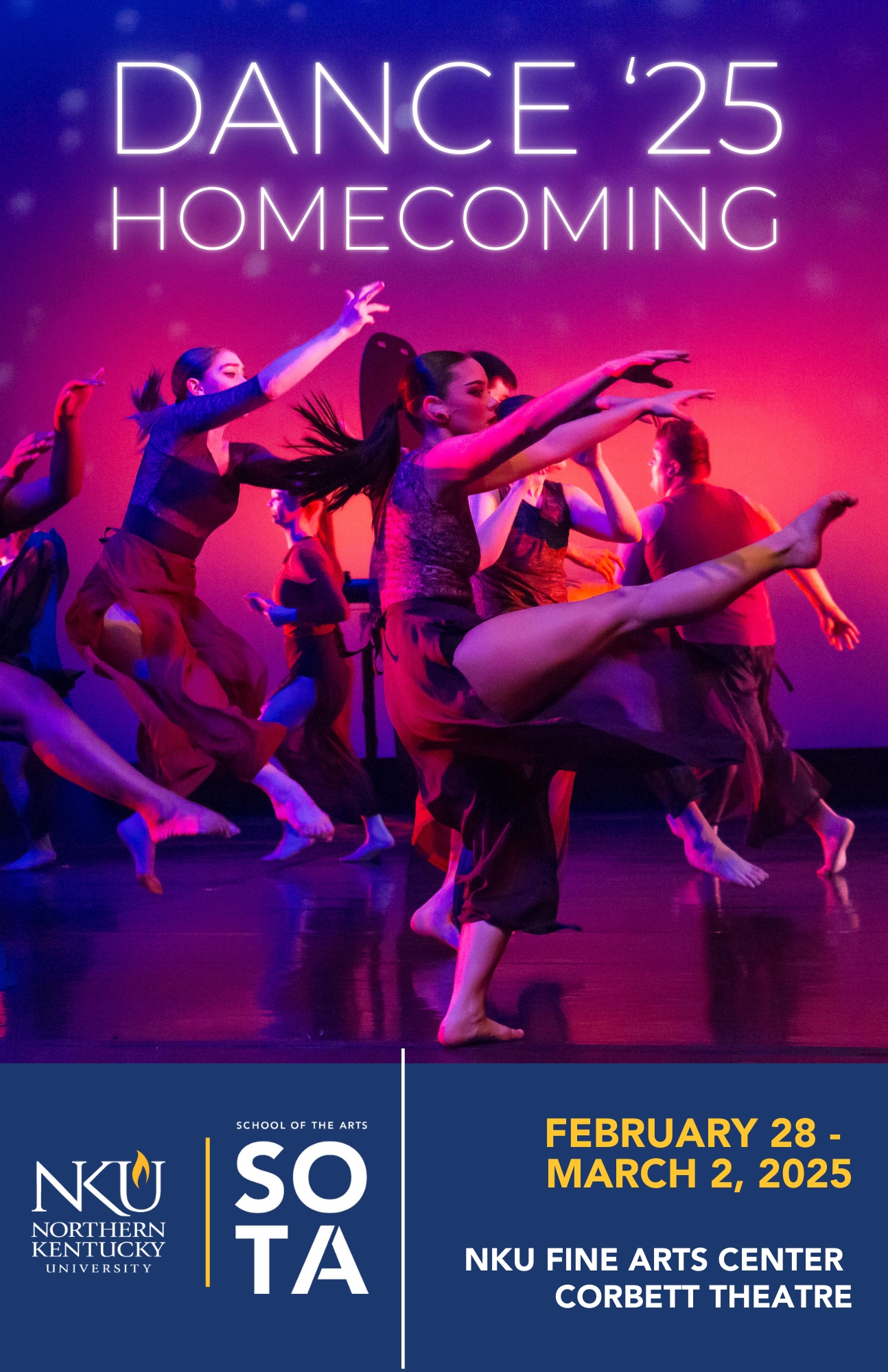 DANCE ’25: HOMECOMING poster