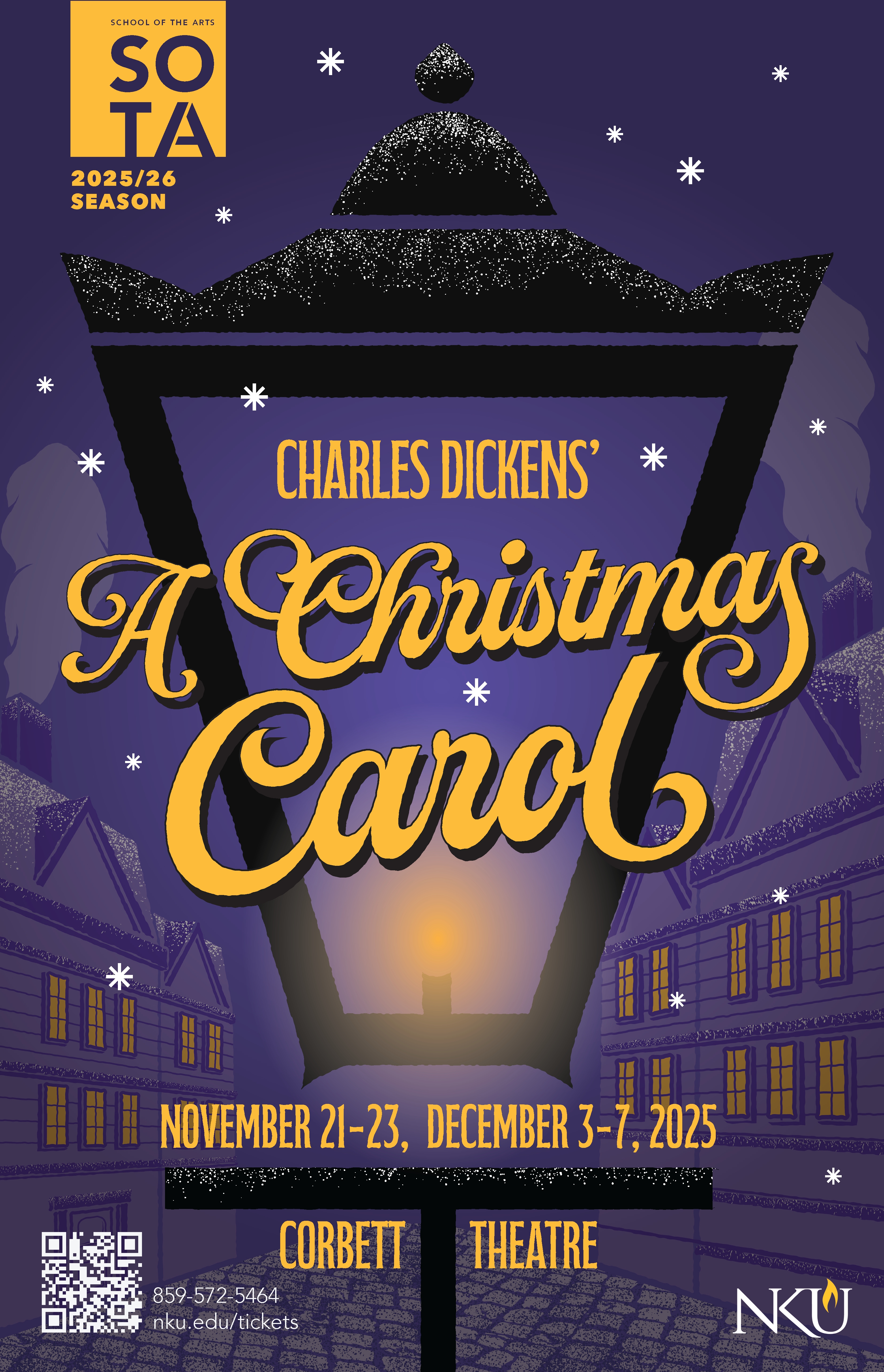 A CHRISTMAS CAROL poster