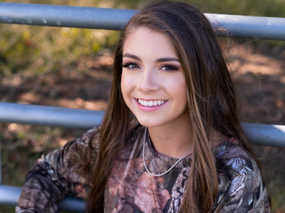 Sierra Simon smiling outside