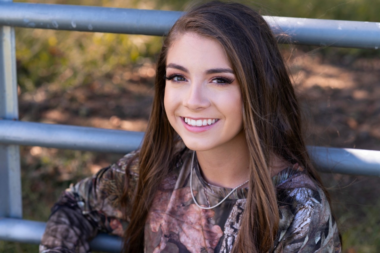 Sierra Simon smiling outside