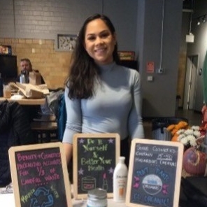 Enrica Jackson smiles at an event.