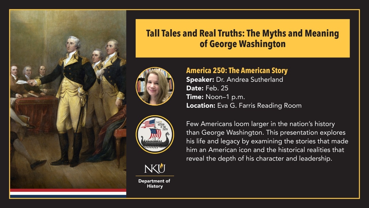 Flyer announcing lecture on Feb 25