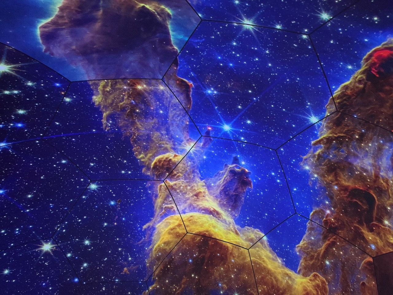 Image of a celestial view of outer space.