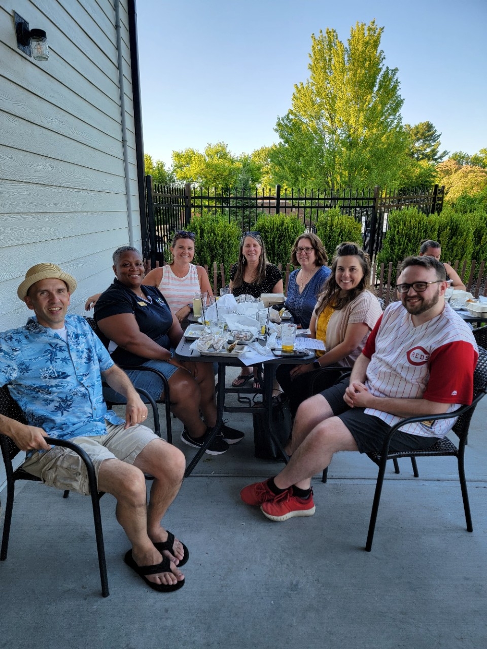 group photo from Mt Carmel