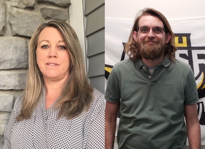 Angie Wright and Alex Horan