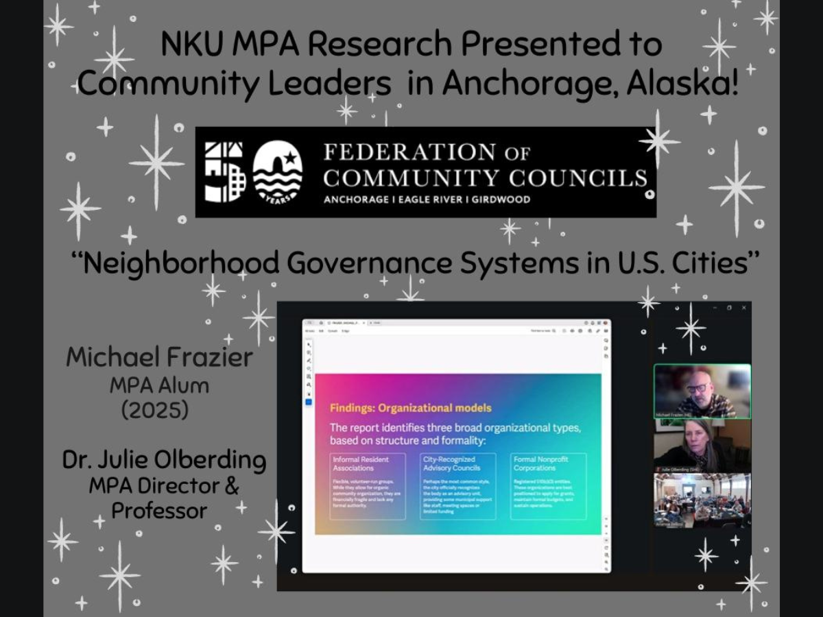 screenshot of Michael and Dr. O on zoom call