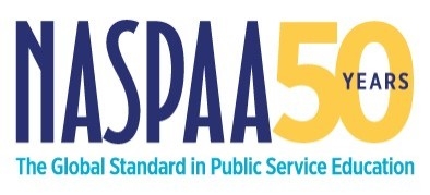NASPAA 50th Anniversary logo
