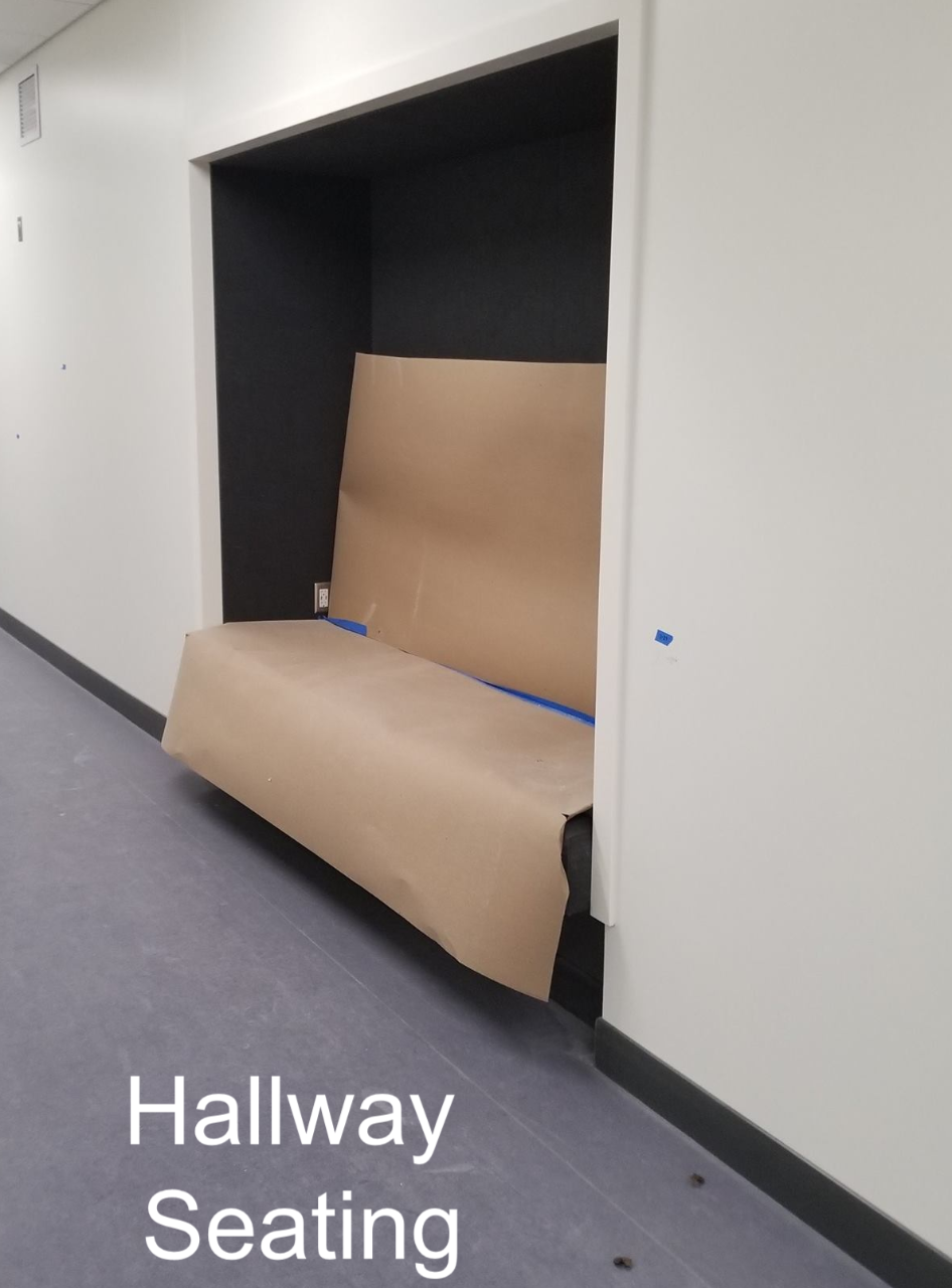 Founders Hall Hallway Seating