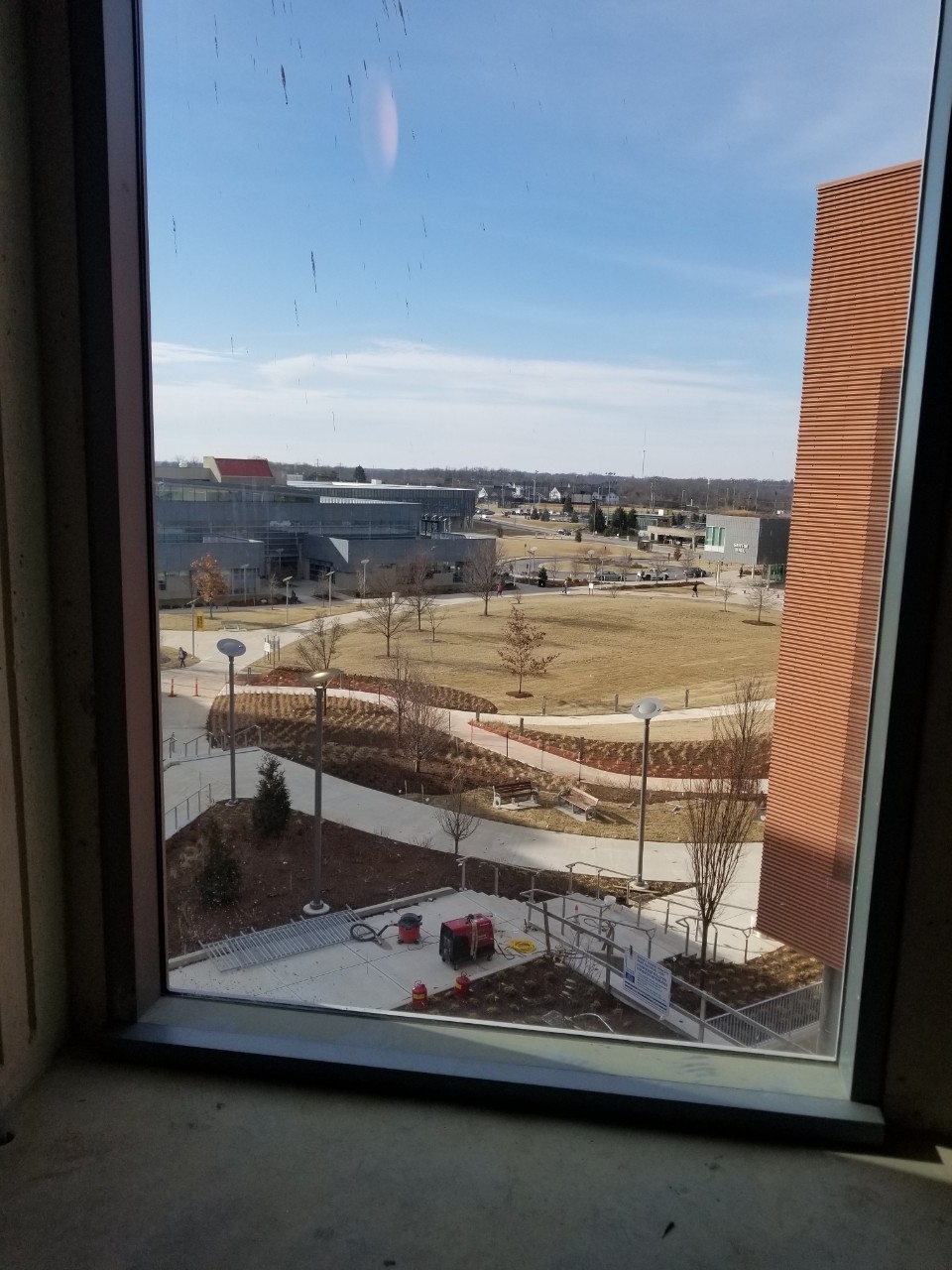 Founders Hall Stairwell Windows