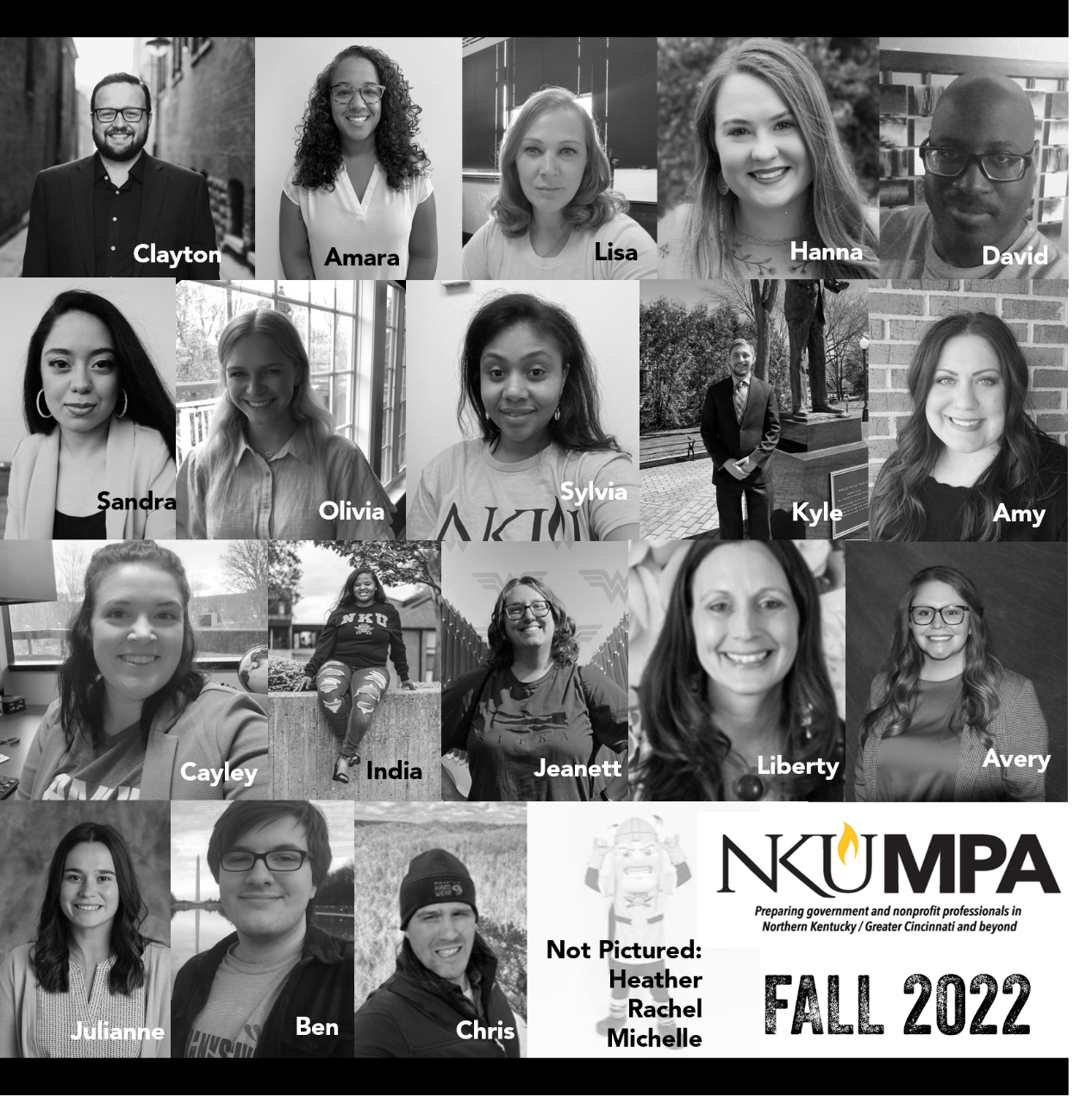 New MPA student collage 