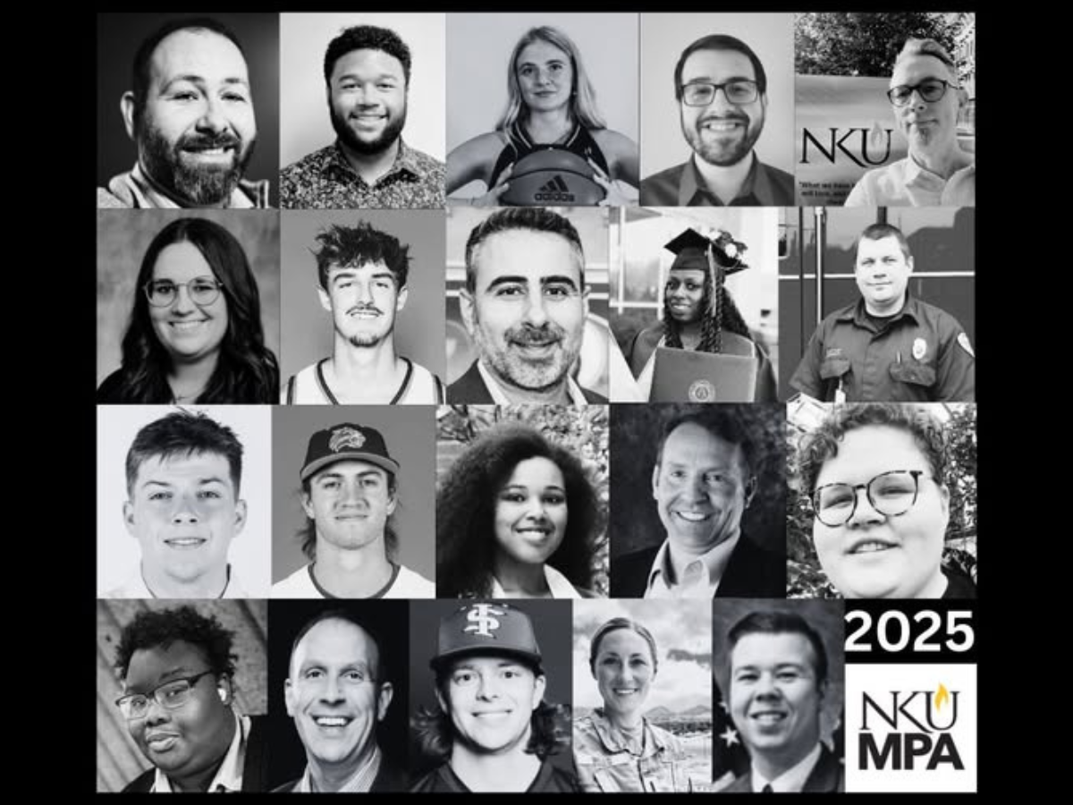 Photo collage of new student headshots