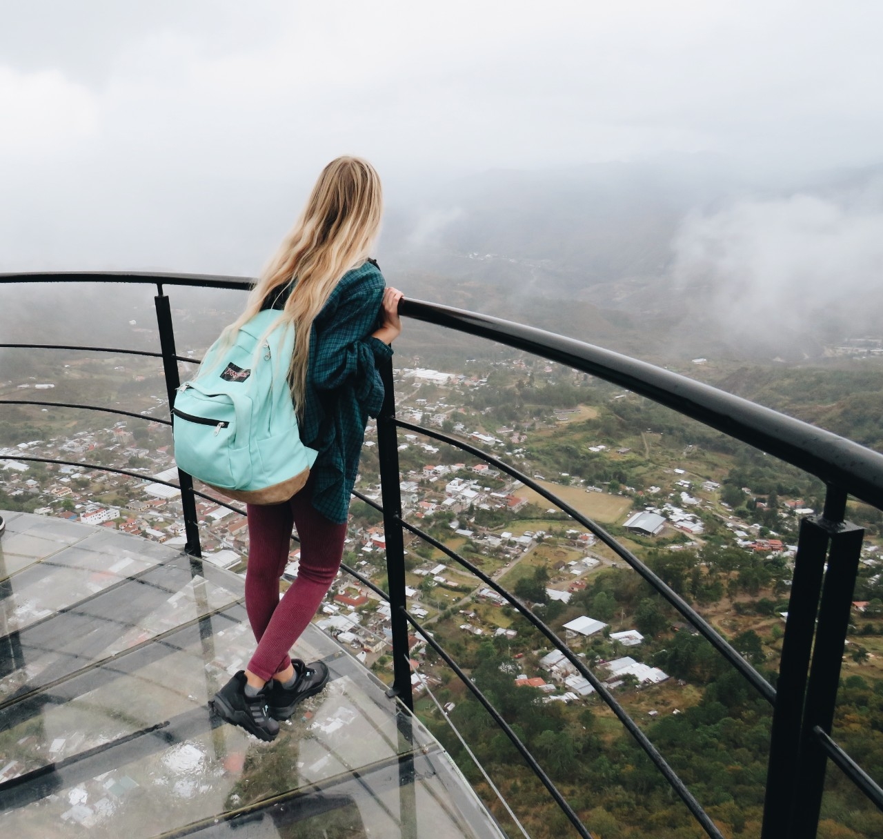 Cayla Cowens at an overlook