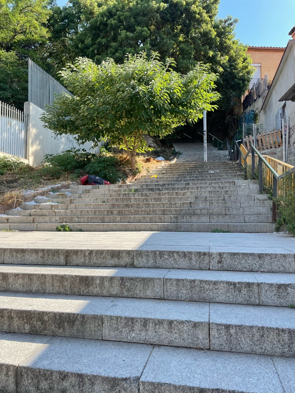 stairs on Montjüic 
