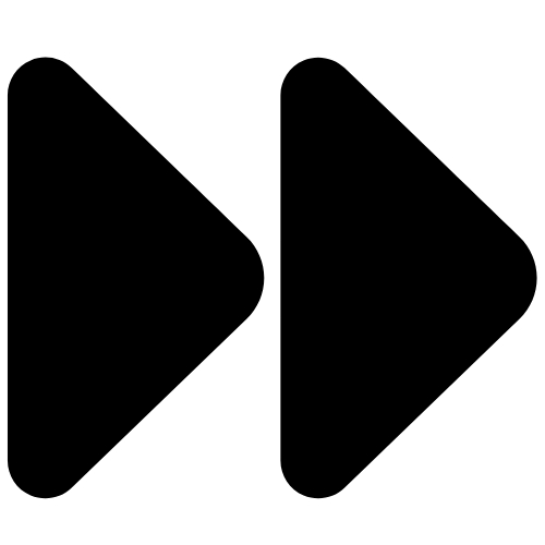 Icon of forward arrows