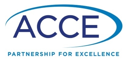 ACCE Accredited seal