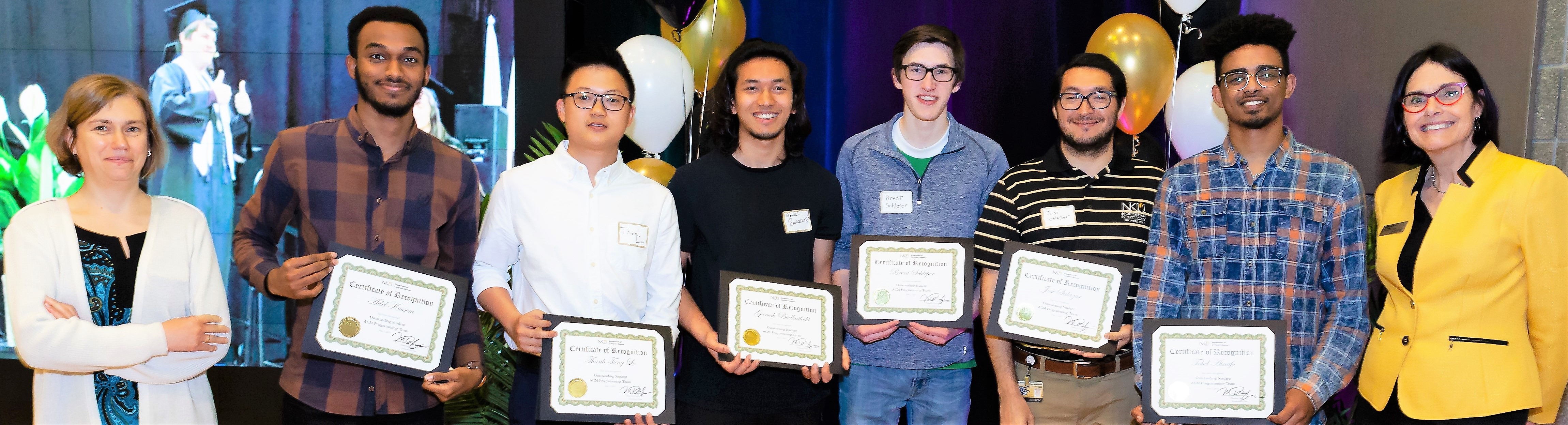 2018-2019 student recognition attendees