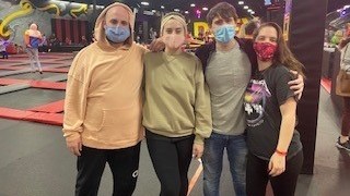 NKU Students wearing masks