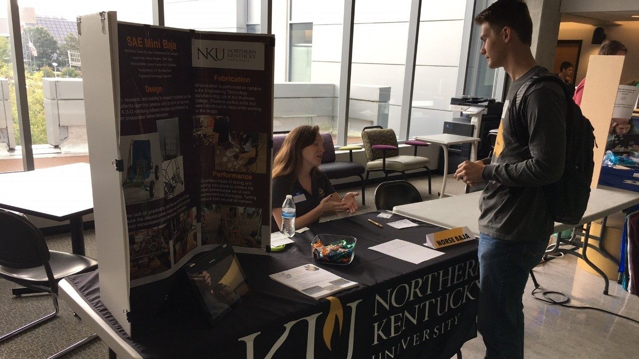 A student organization representative in the NKU Student Union