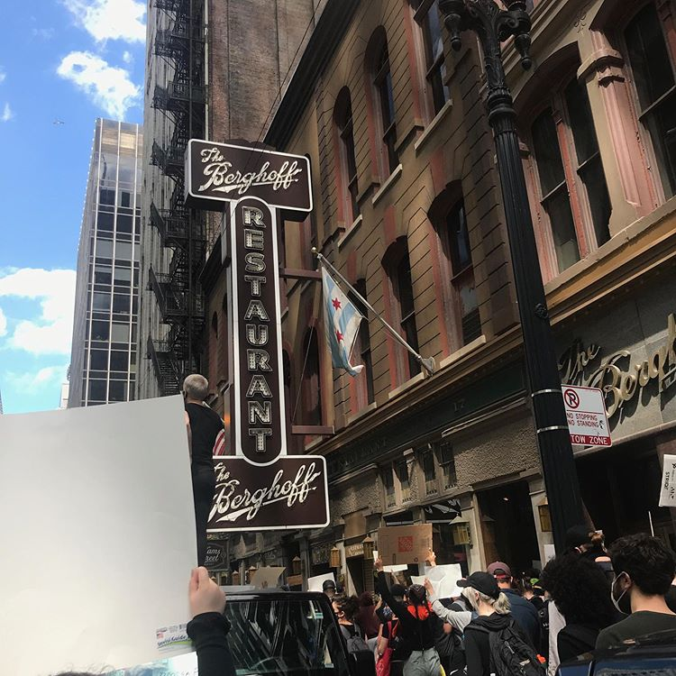 Humans of Greater Cincinnati Post: Chicago street during Black Lives Matter Protest