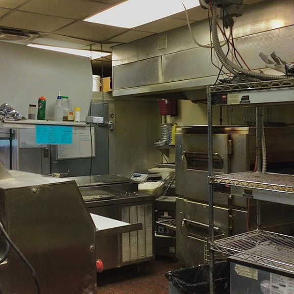 Humans of Greater Cincinnati Post: industrial style kitchen in a pizza shop