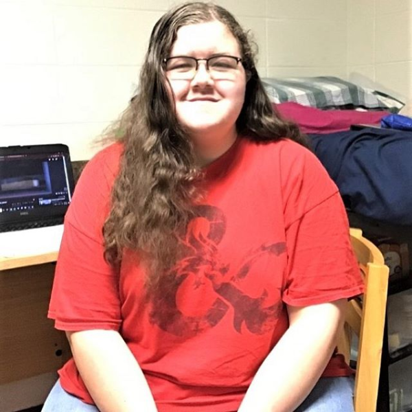 Humans of Greater Cincinnati Post: female student sitting at desk