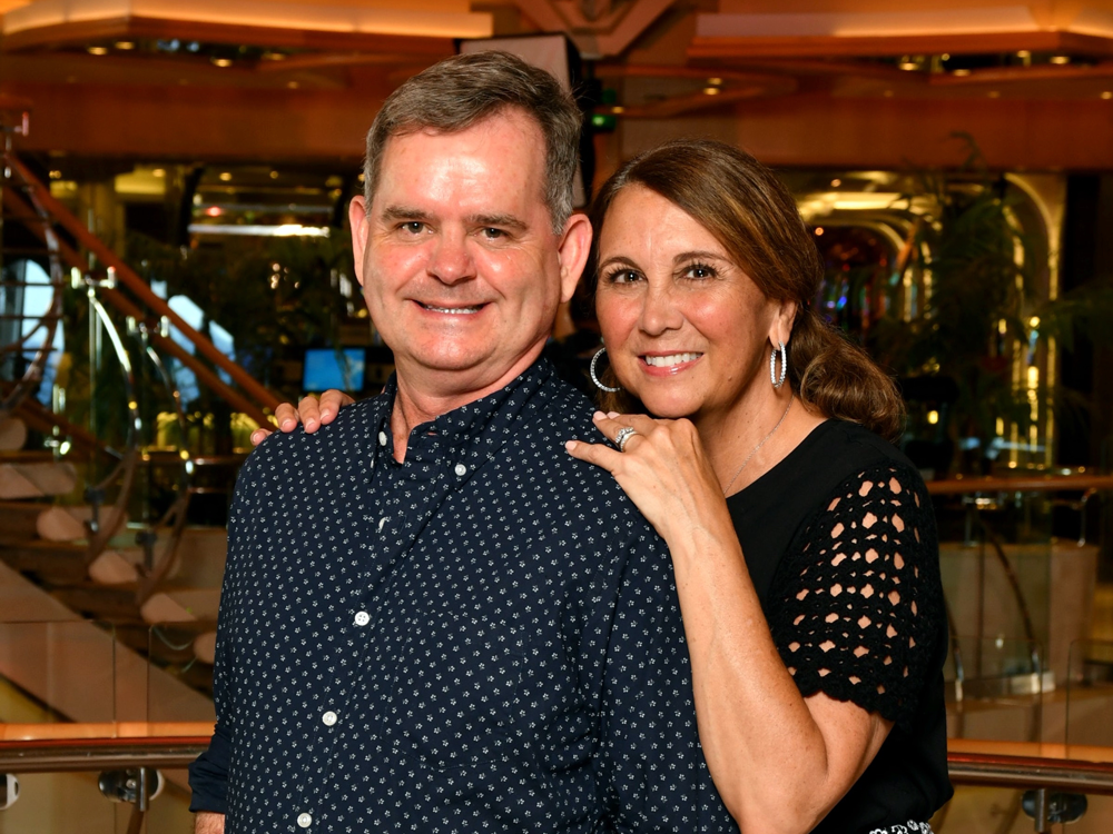 Ken Jones and wife