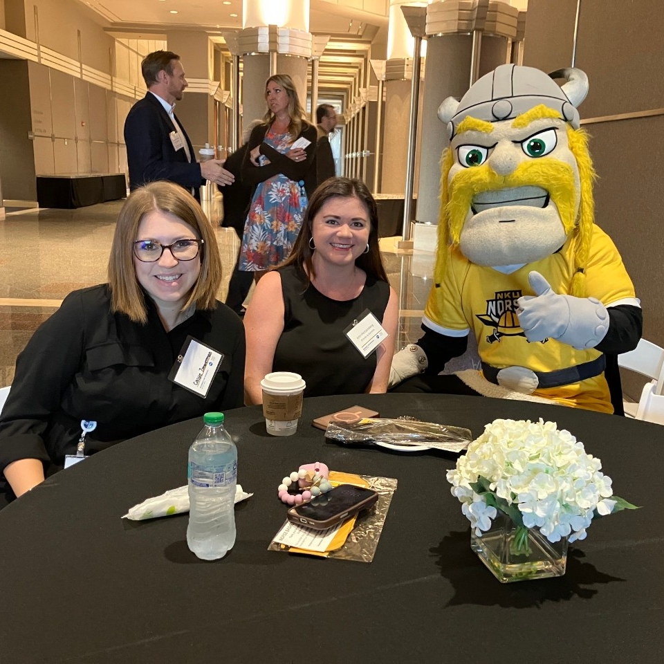 Alumni at P&G event