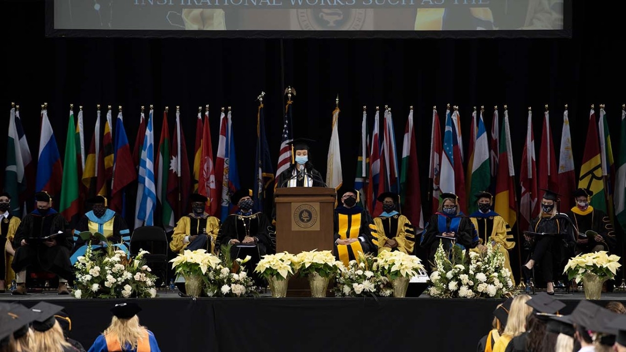 NKU Fall 2021 Commencement Ceremony from graduates