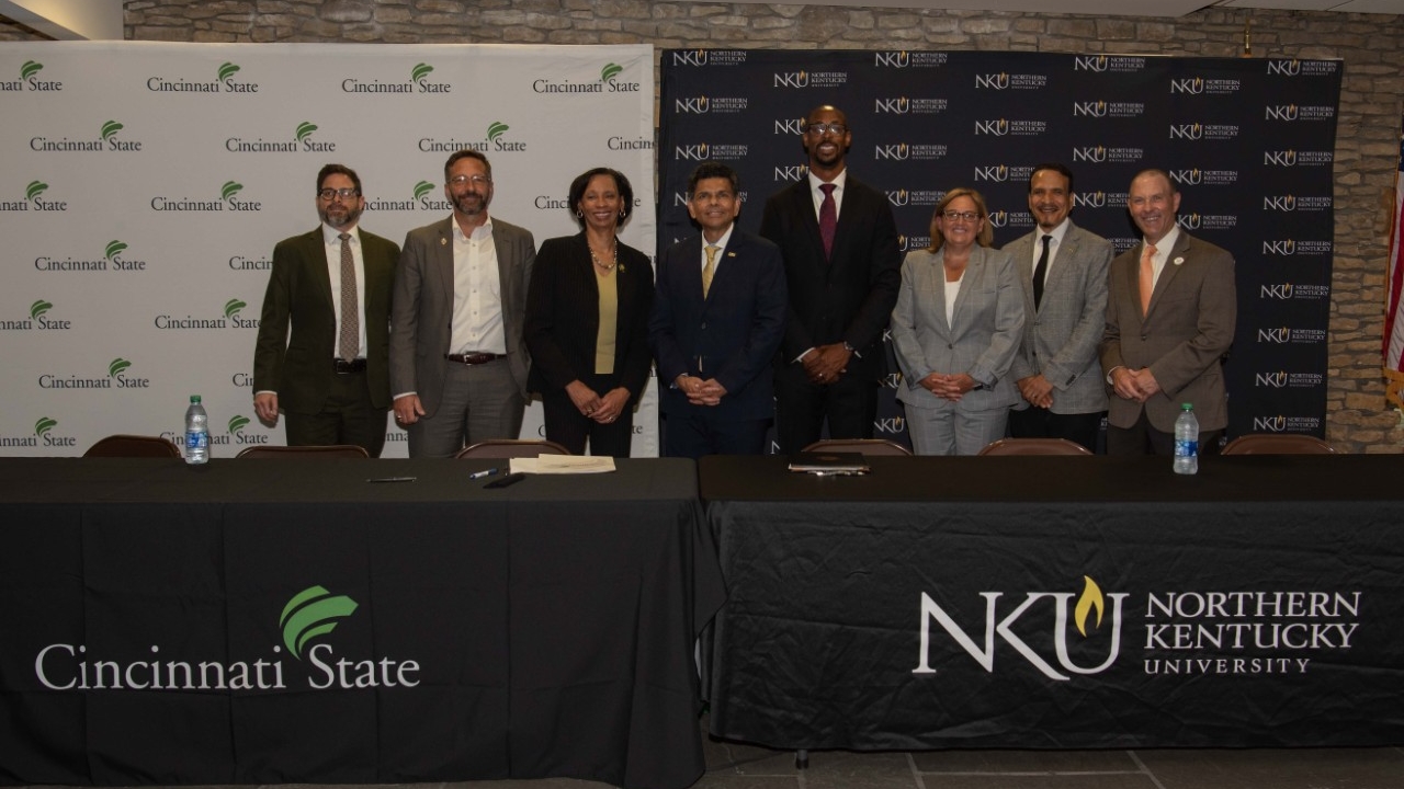 NKU, Cincinnati State Sign New Agreement to Strengthen Pathways
