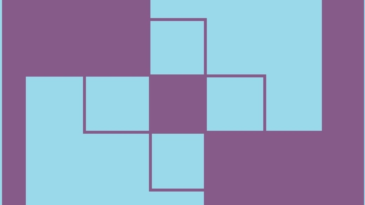 a graph with colored squares