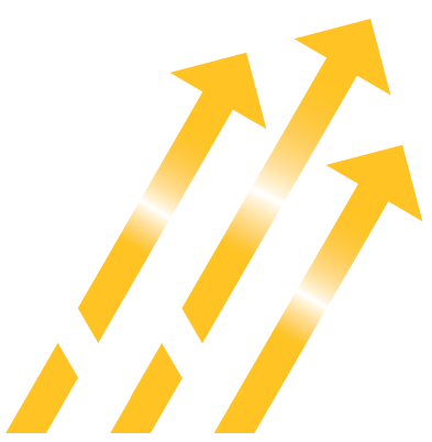 arrows ascending up