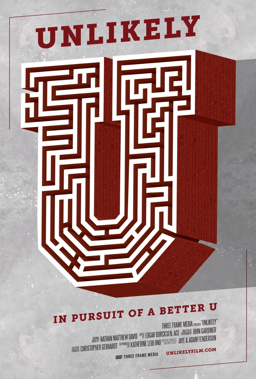 Unlikely: in pursuit if a better u movie poster