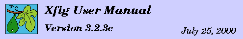 XFIG Users Manual