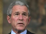 President Bush addresses the media in the Roosevelt Room of the White House in Washington, Tuesday, Jan. 22, 2008. President Bush announced the formation of an Advisory Council on Financial Literacy. (AP Photo/Lawrence Jackson)