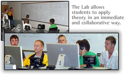Students in The Lab